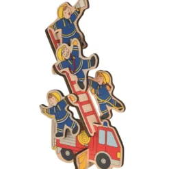 Puzzle à empiler pompiers