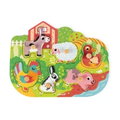 Puzzle en bois happy farm