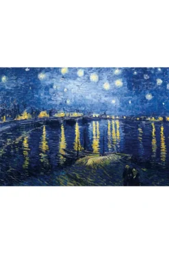 Puzzle Nuit étoilée sur le rhône