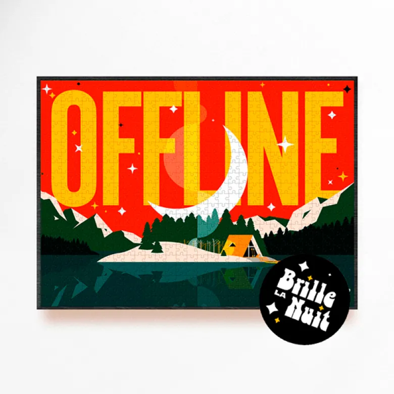 Puzzle Offline carton recyclé