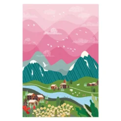 Puzzle 4 paysages 1000 pièces