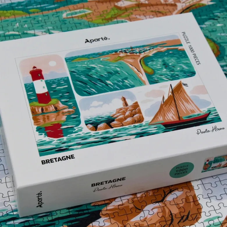 Puzzle 1000 pièces : bretagne
