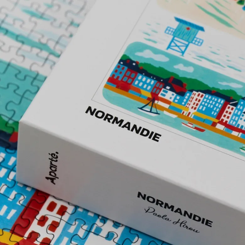 Puzzle 1000 pièces : normandie