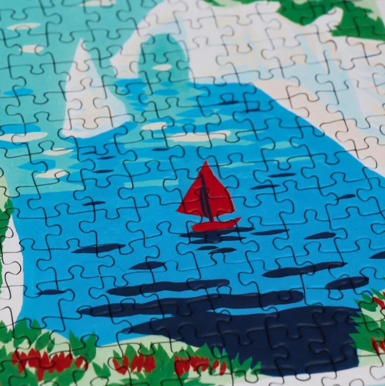 Puzzle 1000 pièces : normandie