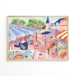 Puzzle 1000 pièces : place du marché
