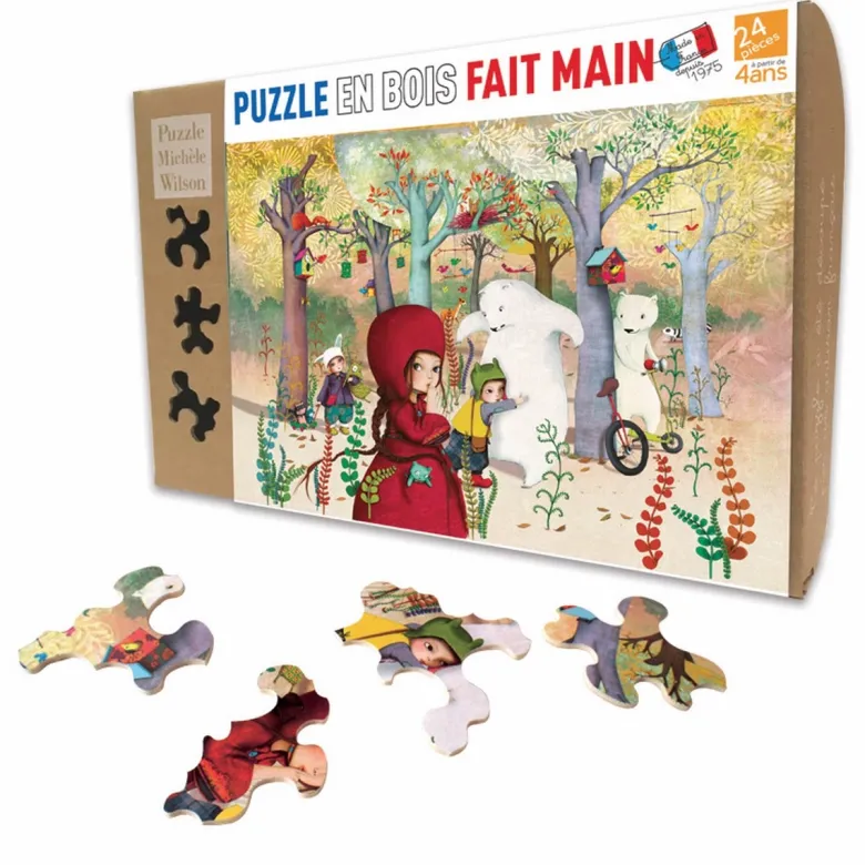 Puzzle - rencontre en foret