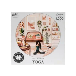 Puzzle rond relaxation 1000 pièces