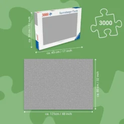 Puzzle vue sur le château poudlard 3000