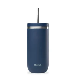 Qwetch cold cup isotherme inox bleu Bleu foncé