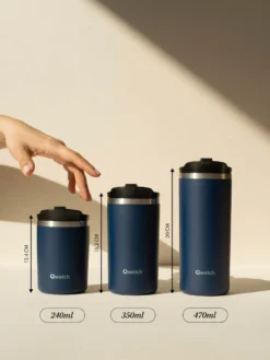 Qwetch travel mug isotherme - 350ml Argenté