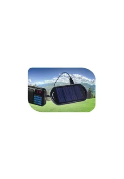 Radio lampe torche mp3 - panneau solaire
