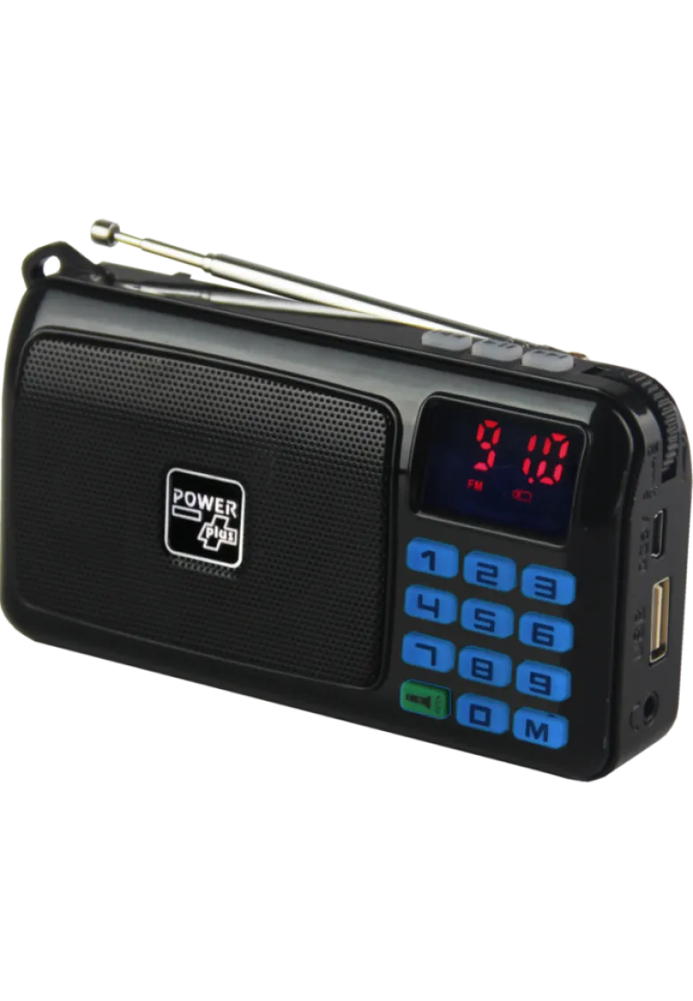 Radio lampe torche mp3 - panneau solaire