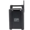 Radio sur batterie r-bat20 20v batterie 2 amp et câble de charge usb