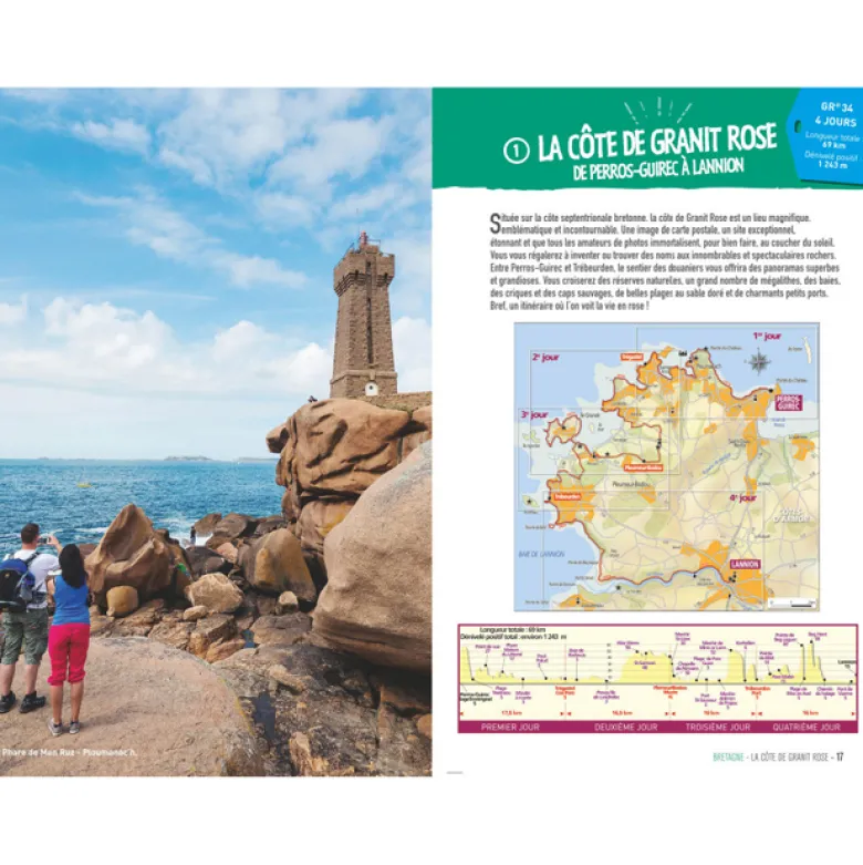 80 randonnées sur les GR de France