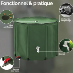 Récupérateur d'eau de pluie - 750 l
