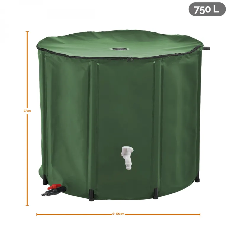 Récupérateur d'eau de pluie - 750 l