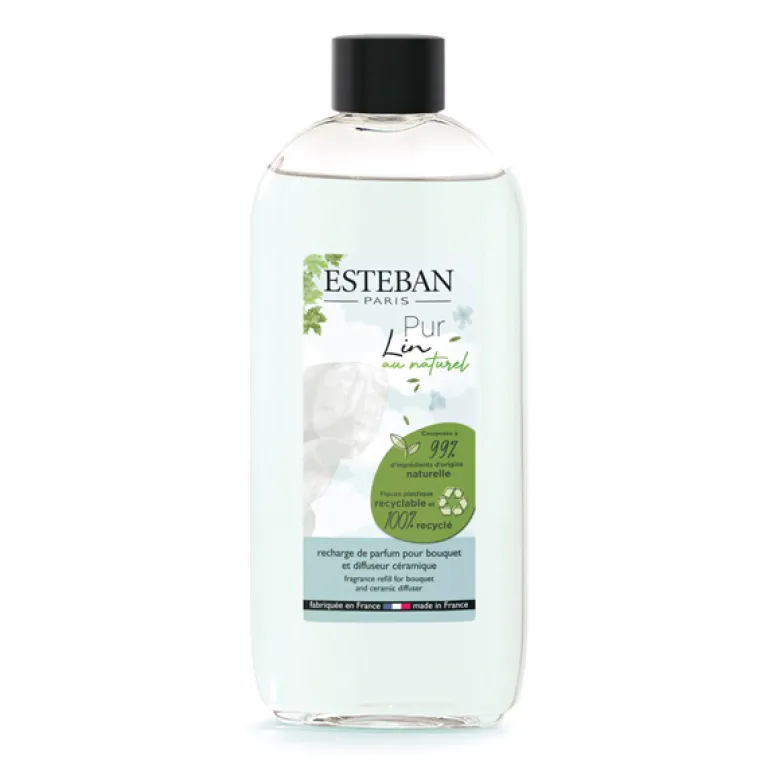 Recharge bouquet Pur Lin naturel 200ml Esteban