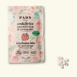 Recharge dentrifrice croquer bio fraise