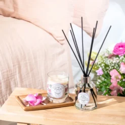 Recharge diffuseur parfum rose pétale