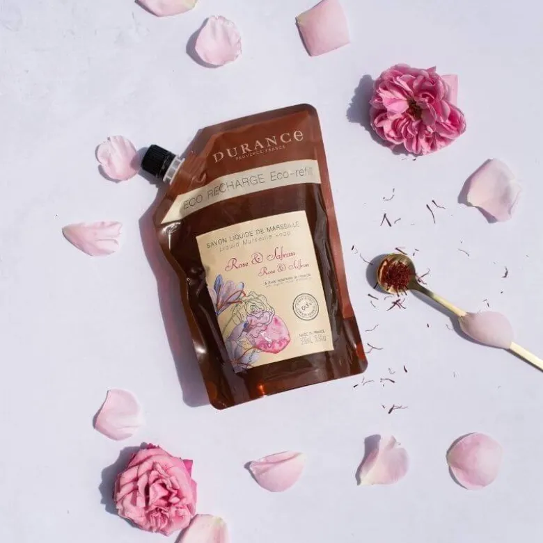 Recharge savon liquide rose & safran