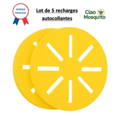 Recharges pour piège à moustiques x5