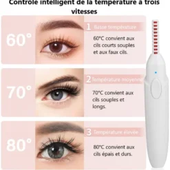 Recourbe cils chauffants