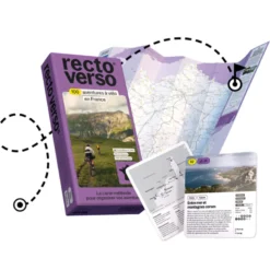 Recto Verso carte-méthode France à vélo