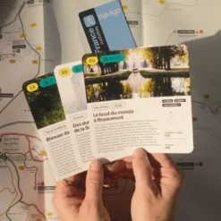 Recto Verso carte-méthode 100 randonnées en Île-de-France à moins de 2h de Paris
