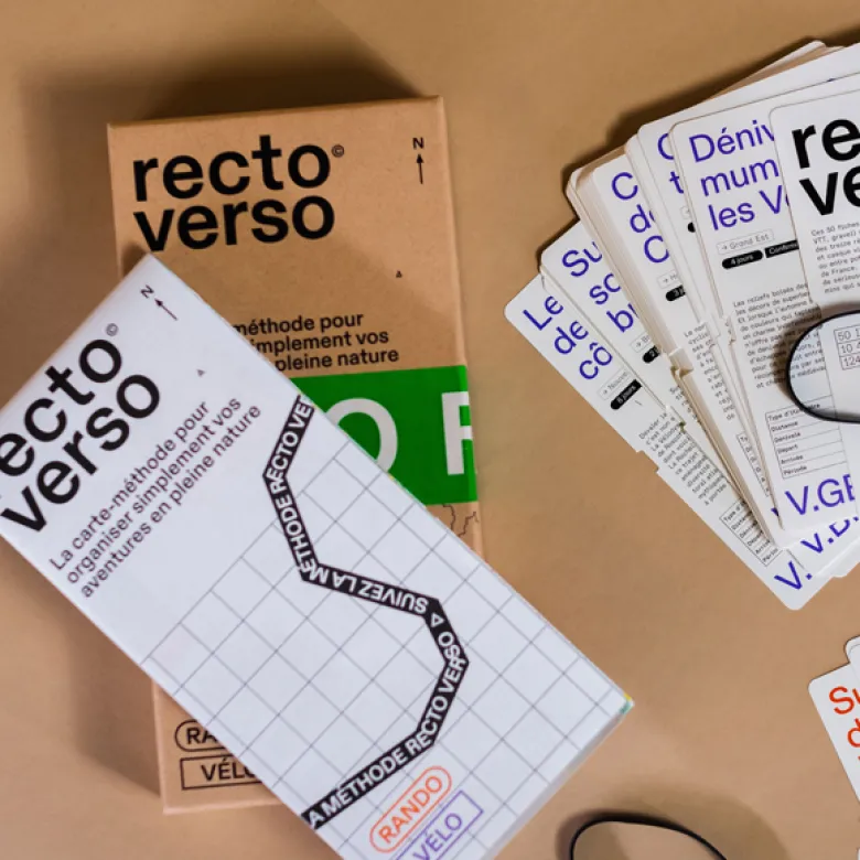 Recto Verso carte-méthode Voyages France