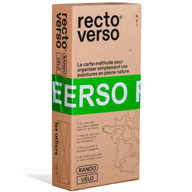 Recto Verso carte-méthode Voyages France