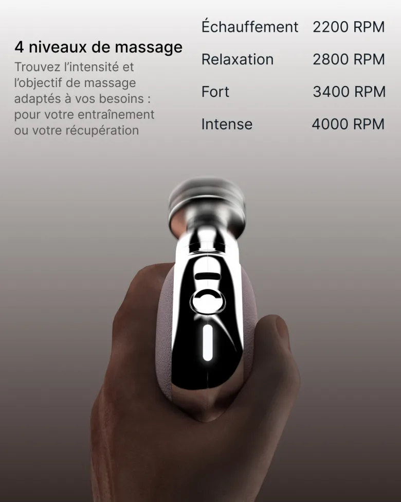 Renpho - pistolet de massage micro wmg16 - rose