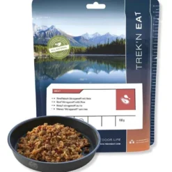 Repas lyophilisé trek'n eat bœuf stroganoff au riz