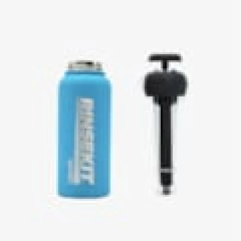Rinsekit - water bottle & spray - blue
