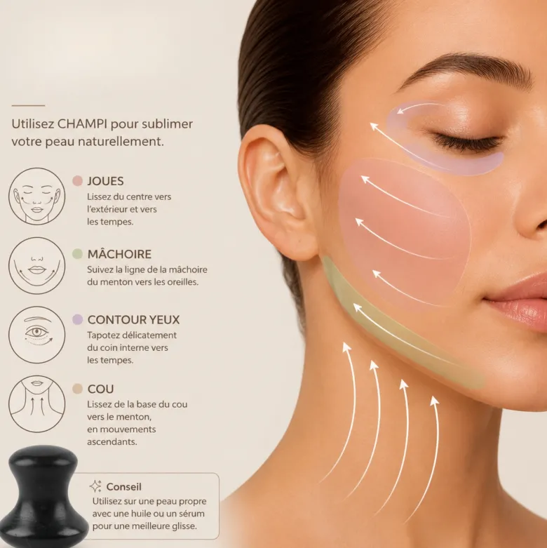 Rituel masseur : 3 accessoires en pierres naturelles pour détendre la peau