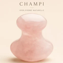 Rituel visage douceur du quartz en pierre véritable pour redessiner les traits