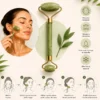 Rituel visage fraîcheur de jade en pierre véritable pour dégonfler et réveiller