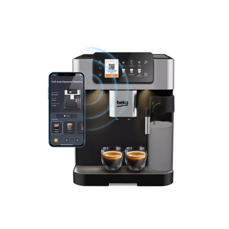 Robot café 19 bars noir beko ceg7348x
