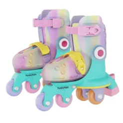 Rollers twista rose paillettes