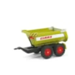 Rollyhalfpipe remorque benne claas