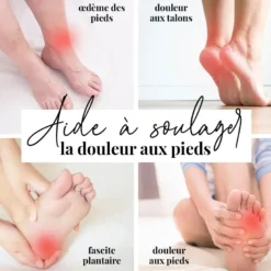 Rouleau massage pour pied masseur bois