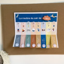 Routine du soir enfants