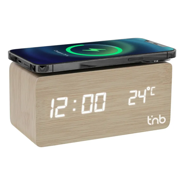 Réveil avec chargeur à induction
