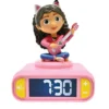 Réveil avec veilleuse lumineuse gabby dollhouse en 3d