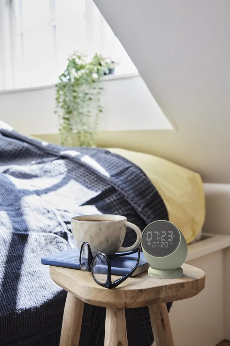 Réveil Bell dusty olive