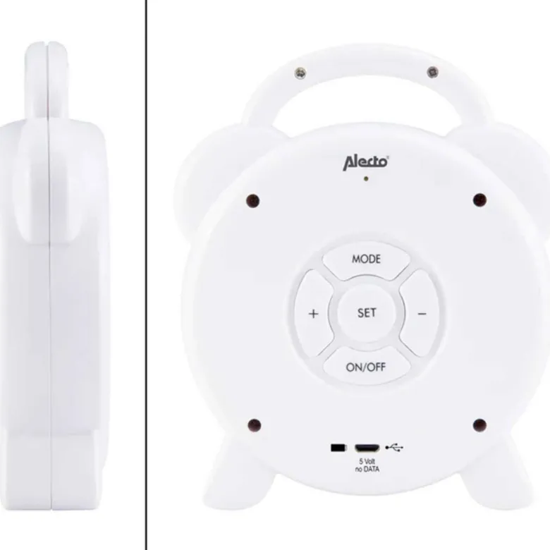 Réveil éducatif et veilleuse sleeptrainer blanc