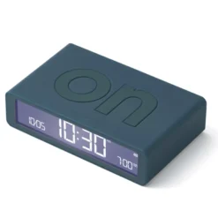 Réveil Flip Classic Lexon Bleu canard