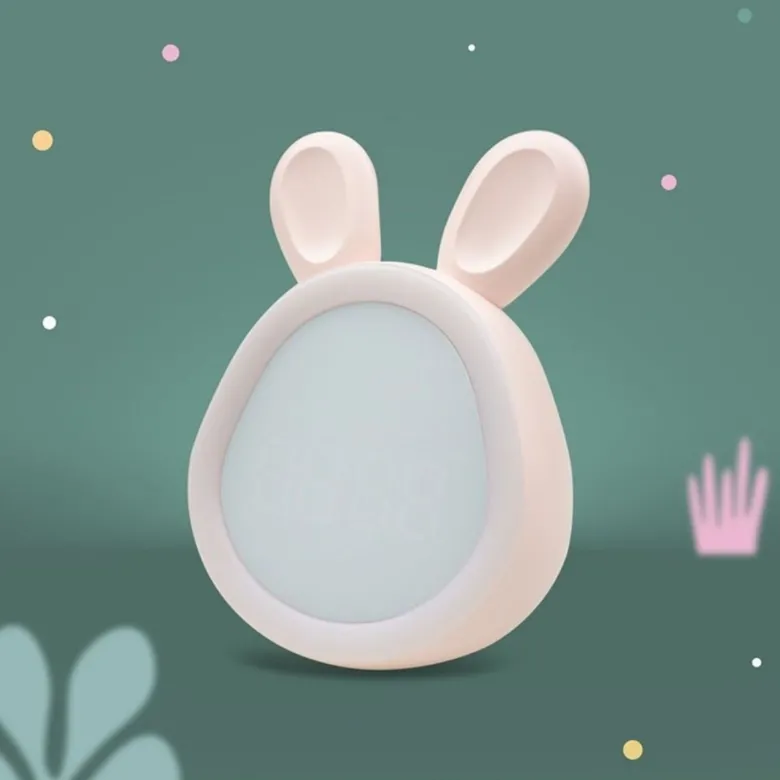Réveil lapin rose