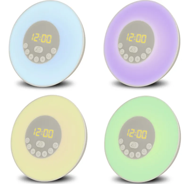 Réveil lumineux radio Bluetooth