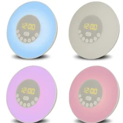 Réveil lumineux radio Bluetooth
