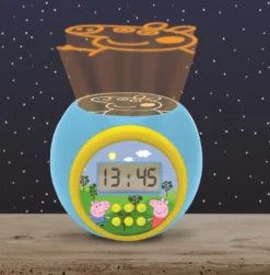 Réveil projecteur peppa pig